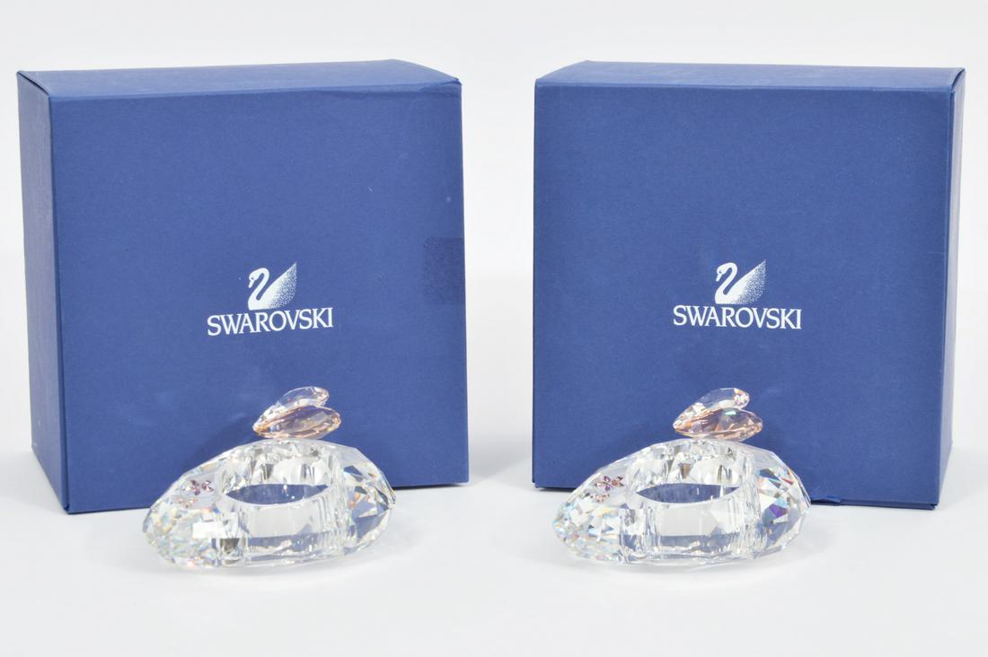 2 Swarovski Crystal Heart Tea Lights (1 of 7)