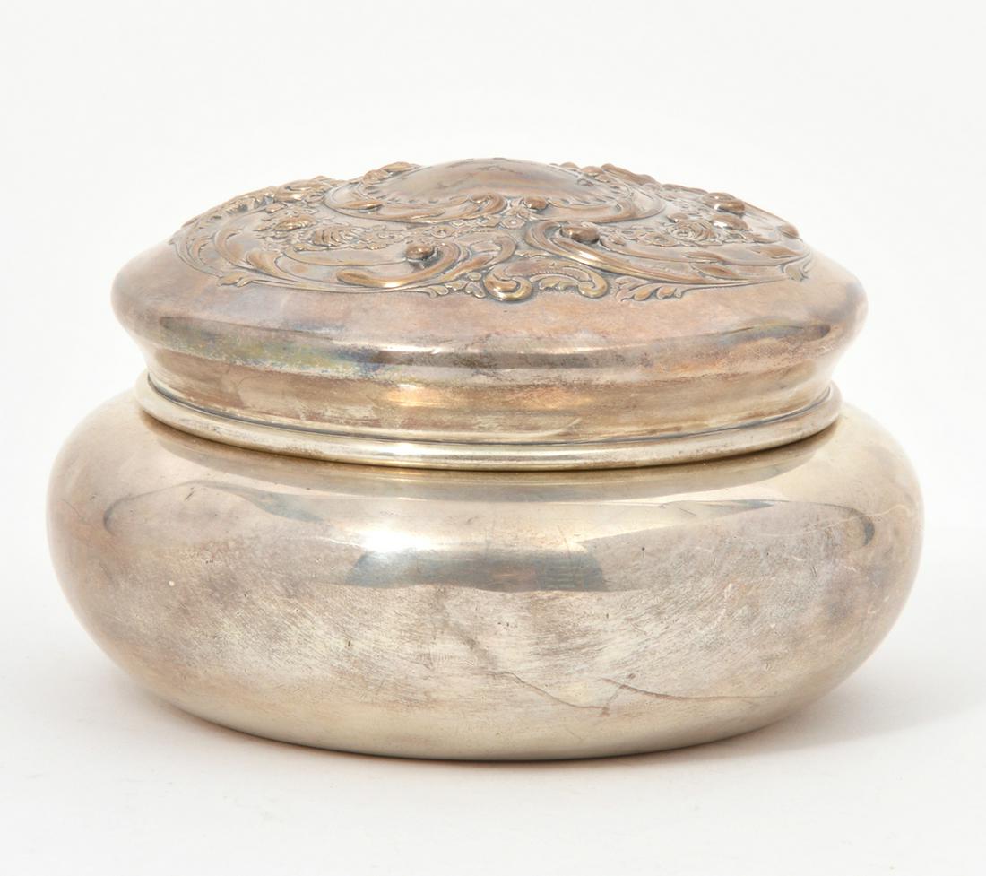Gorham American Sterling Silver Powder Jar (1 of 5)