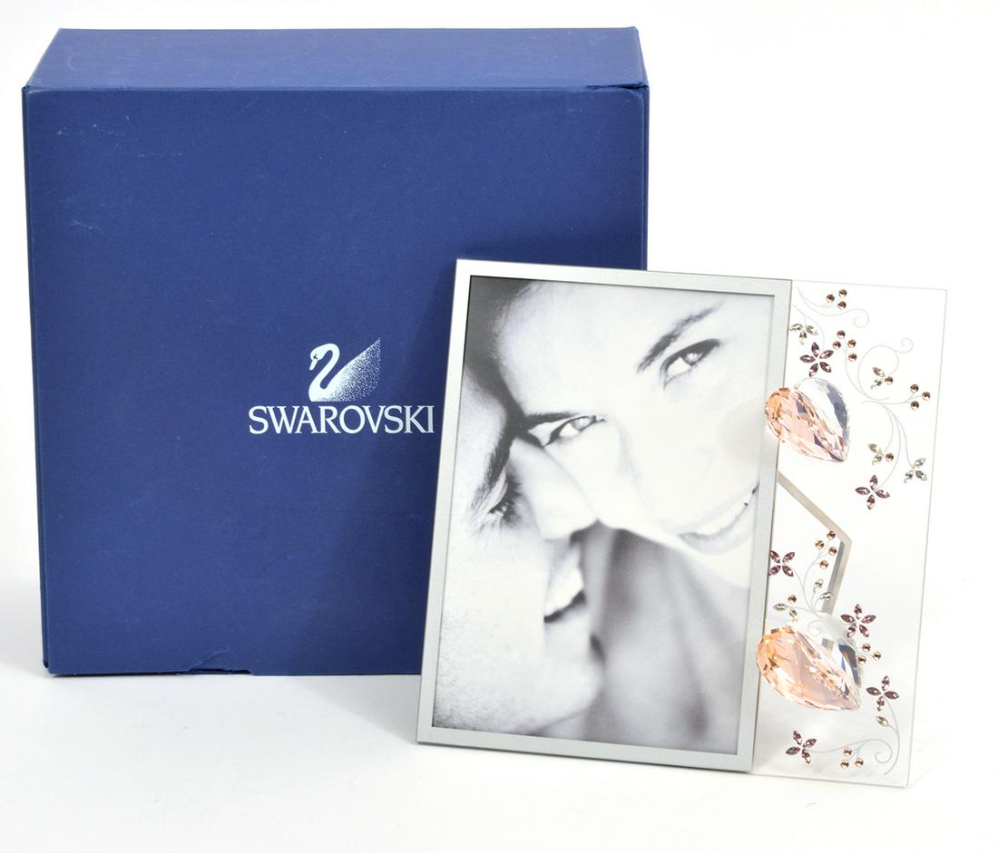 Swarovski Crystal Hearts Picture Frame (1 of 8)