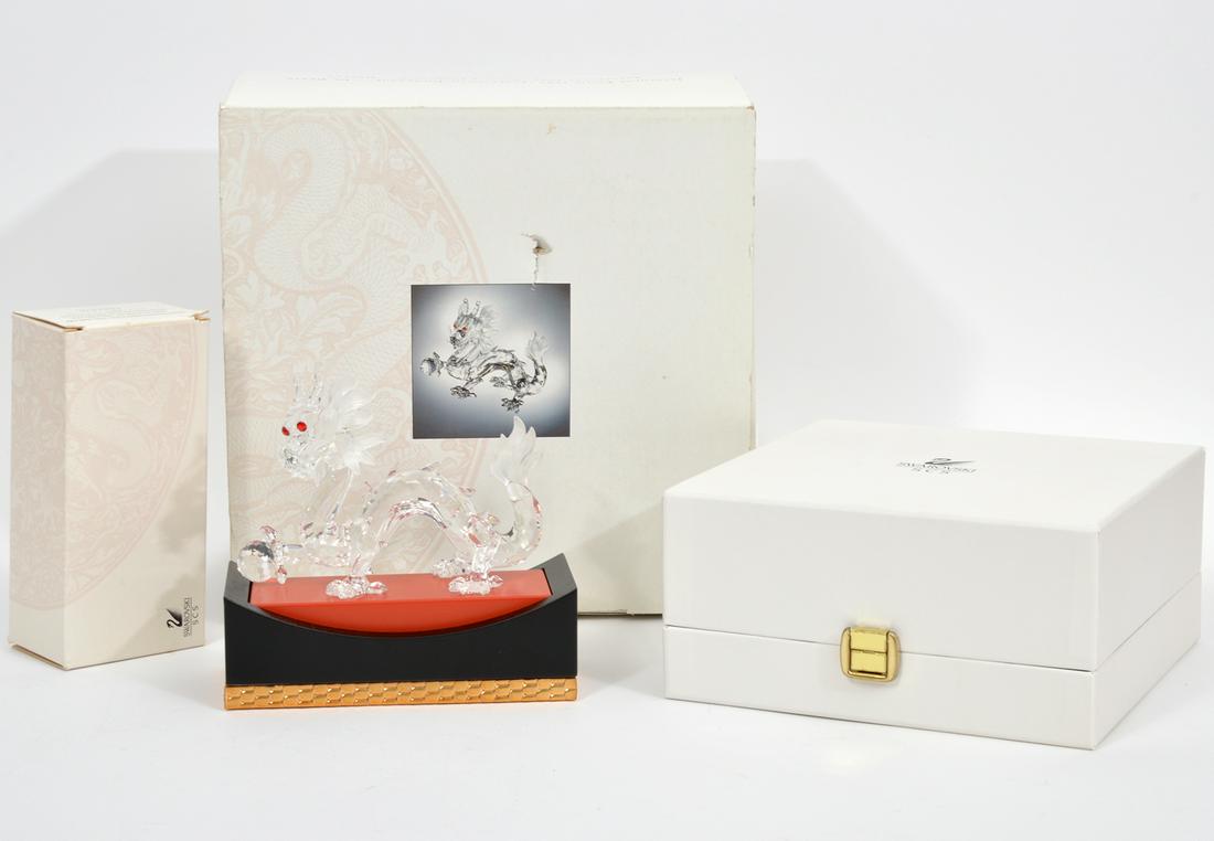 Swarovski Crystal Dragon 1997 Edition With Stand (1 of 13)