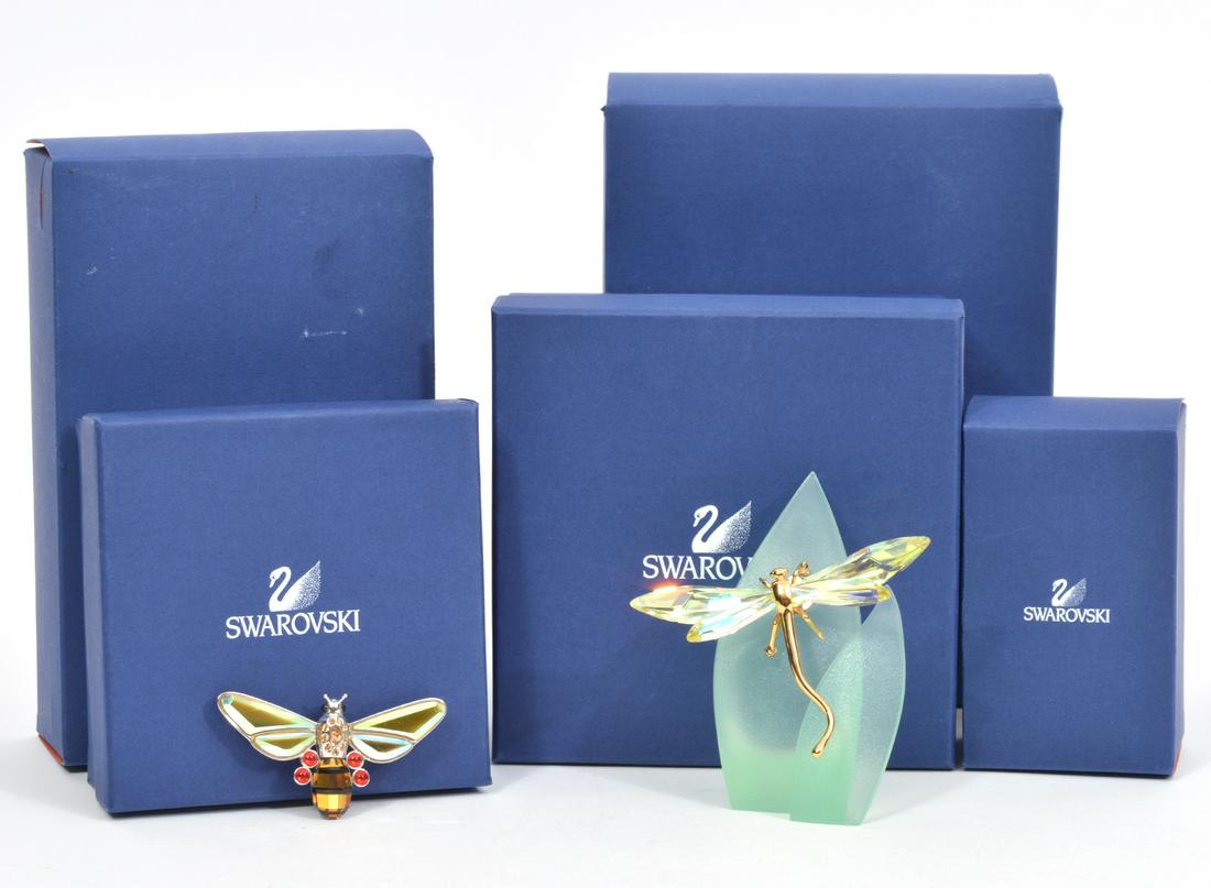 Swarovski Sterling Butterfly & Dragonfly Brooch (1 of 5)