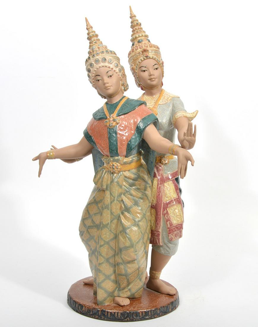 Nadal Thai Dancers Porcelain Figure (1 of 8)