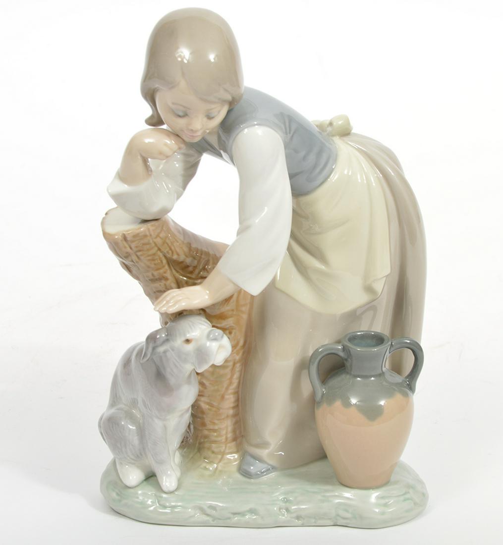 Lladro 'Caress & Rest' Porcelain Figure (1 of 6)