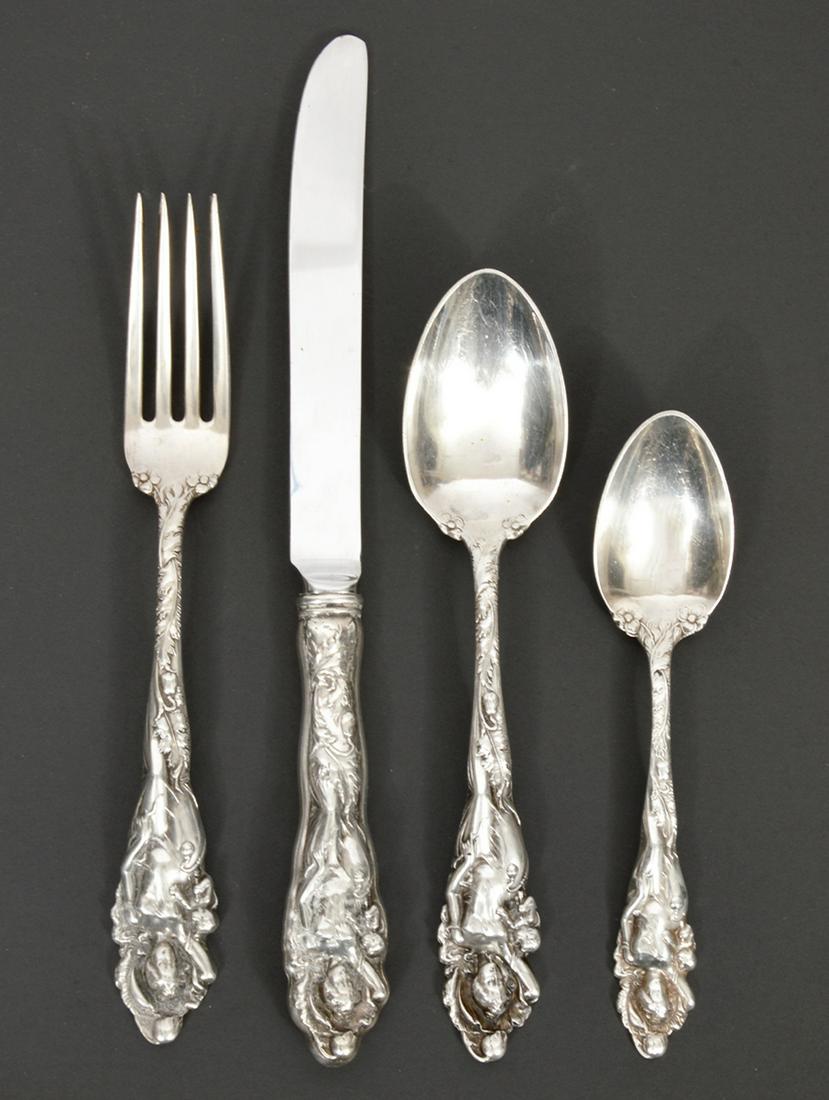 Reed & Barton Love Disarmed Sterling 4Pc Flatware (1 of 5)