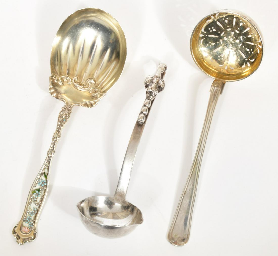 3 Assorted Sterling Silver Serving Pieces (1 of 8)