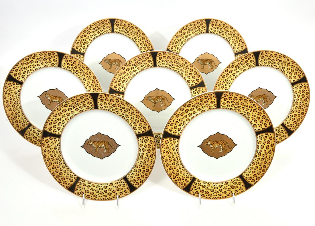 7 Lynn Chase Amazonian Jaguar Dinner Plates (1 of 7)