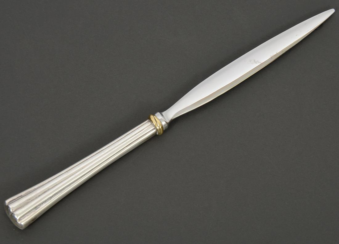 Cartier Sterling Silver Two-Tone Letter Opener (1 of 5)