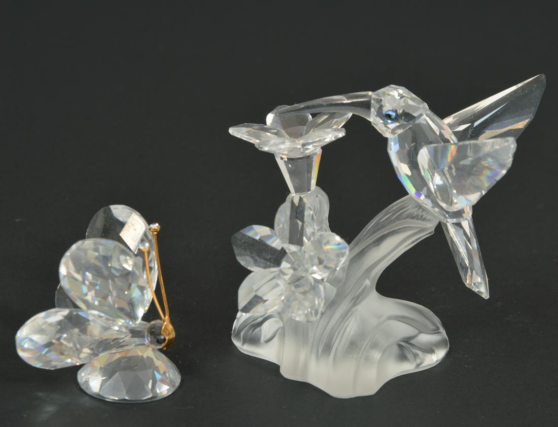 Swarovski Crystal Hummingbird & Butterfly (1 of 6)