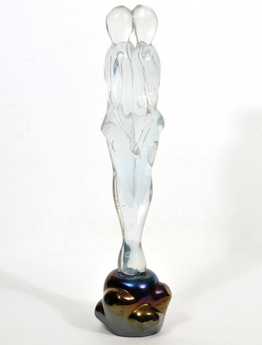 Renato Anatra Vetri Murano Lovers Sculpture (1 of 7)
