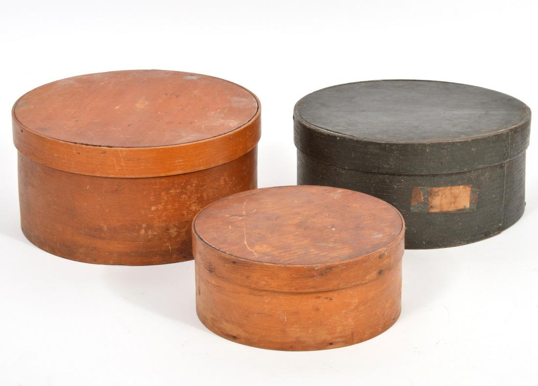 3 Shaker Style American Bentwood Pantry Boxes (1 of 5)