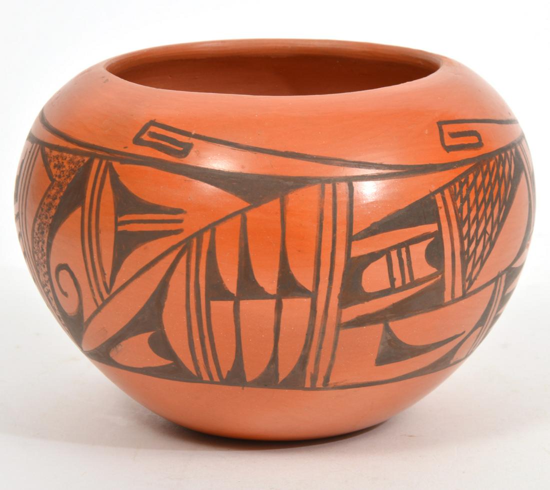 Acoma Native American Polychrome Olla (1 of 8)