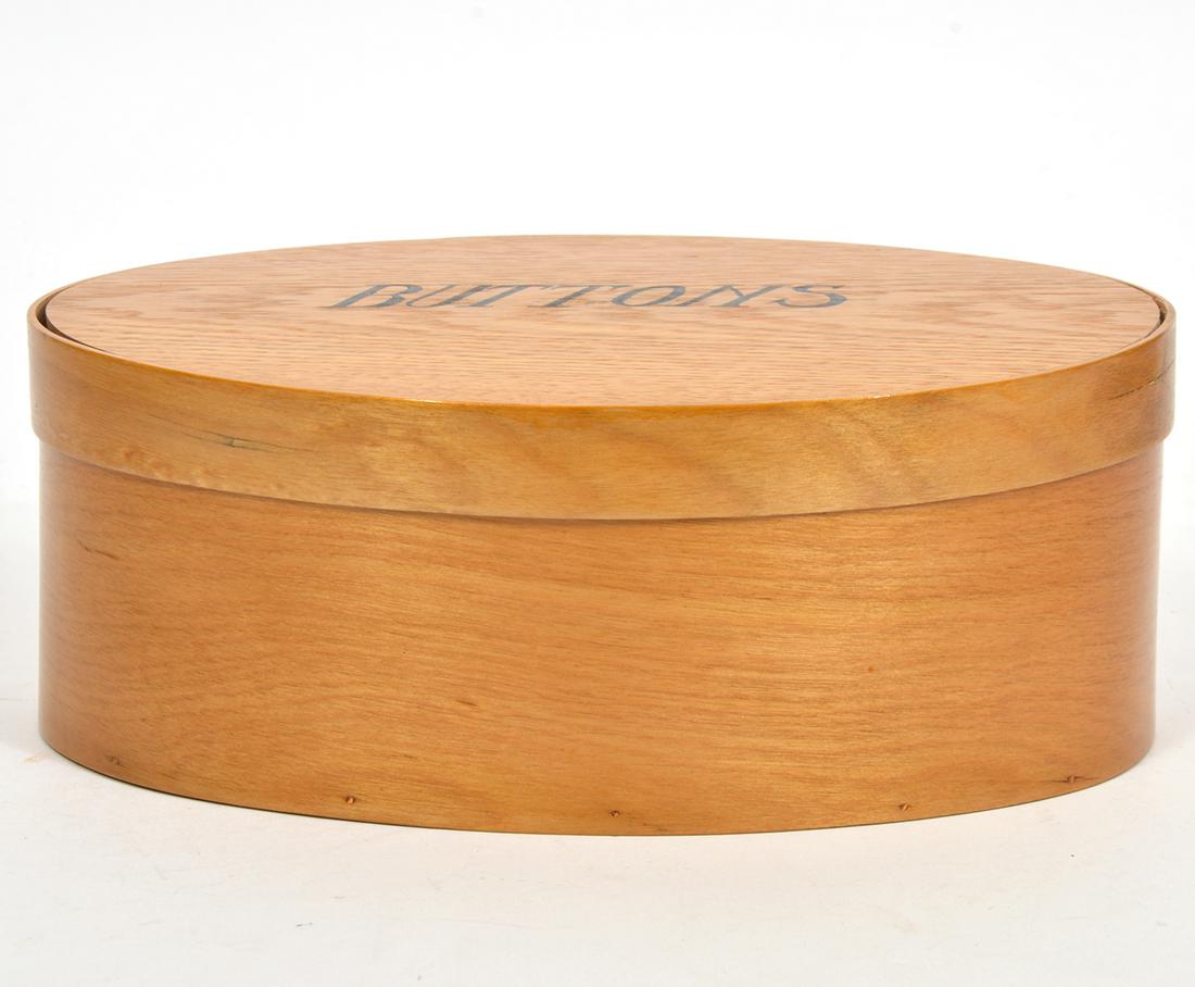 Shaker 4 Finger Oval Button Box (1 of 11)