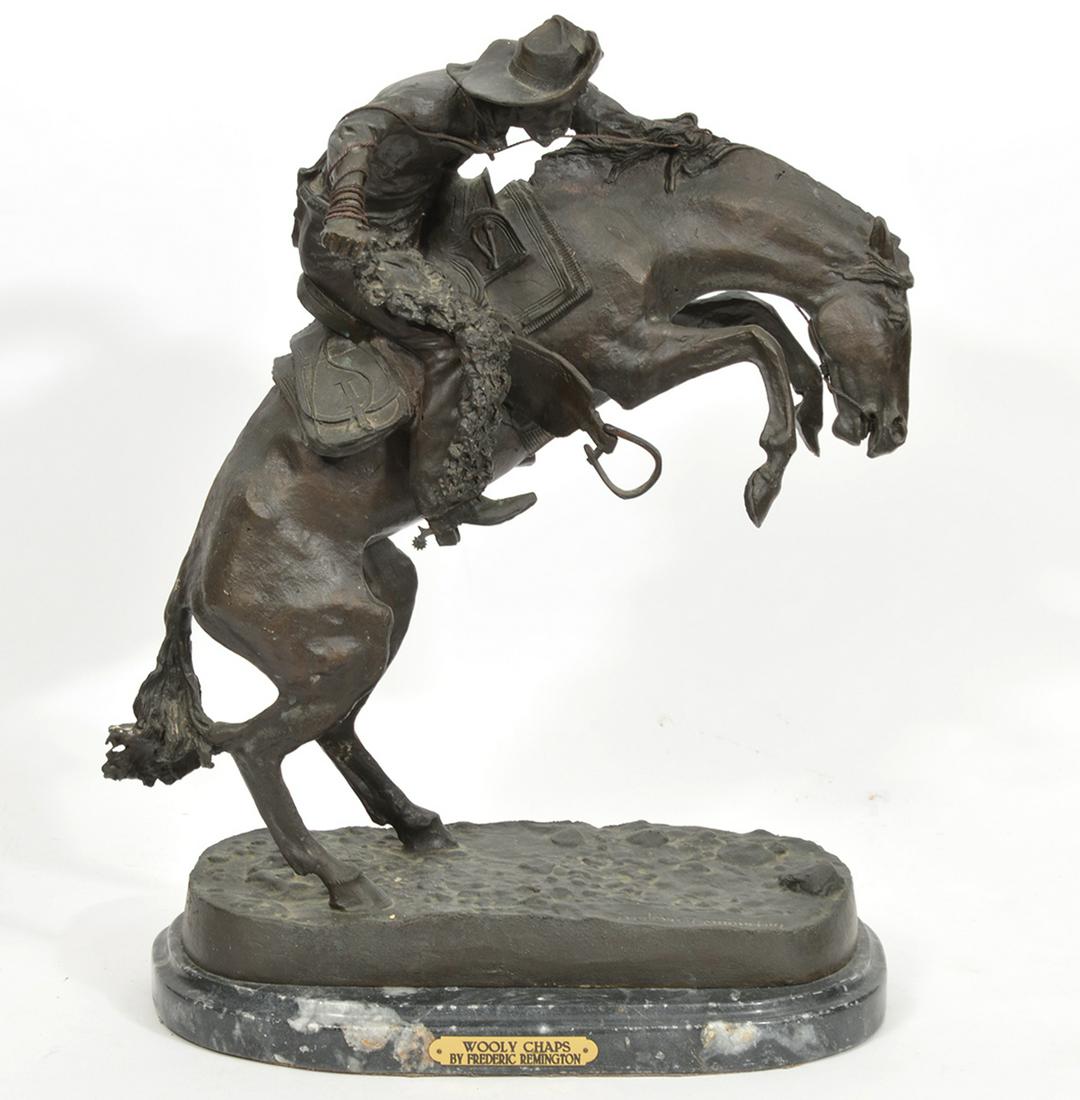 After Frederic Remington 'Wooly Chaps' Bronze (1 of 10)
