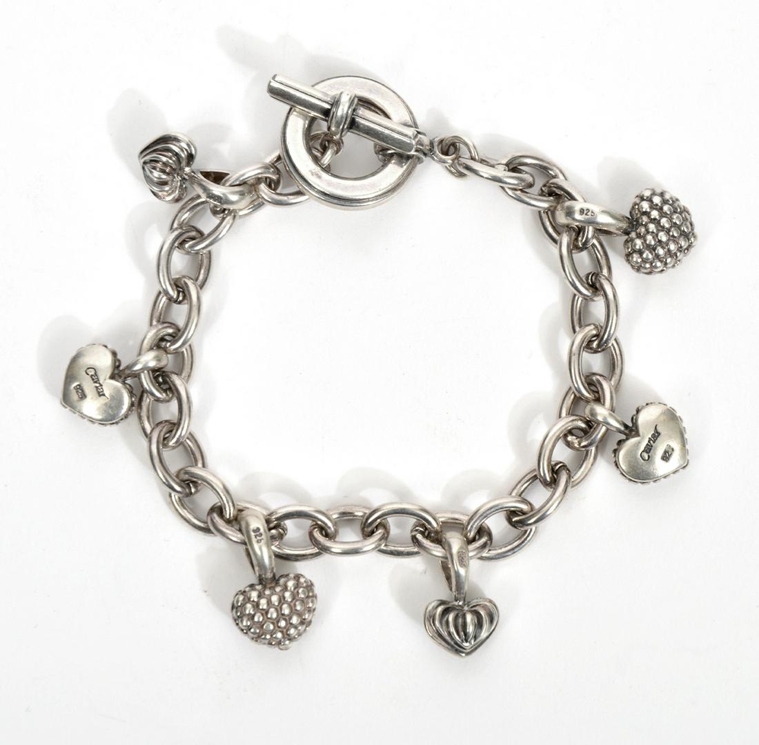 Lagos Caviar Sterling Silver Charm Bracelet (1 of 6)