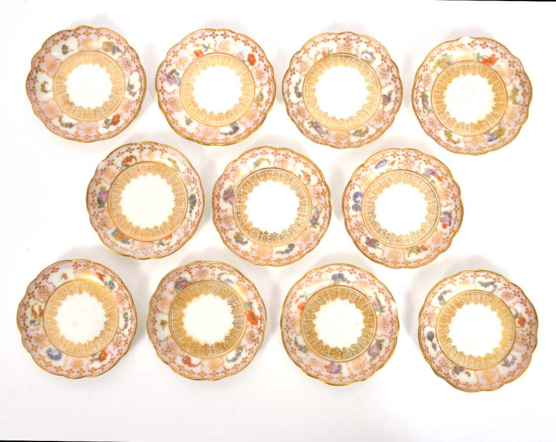 Set of 11 LS & S French Limoges Small Dishes (1 of 4)
