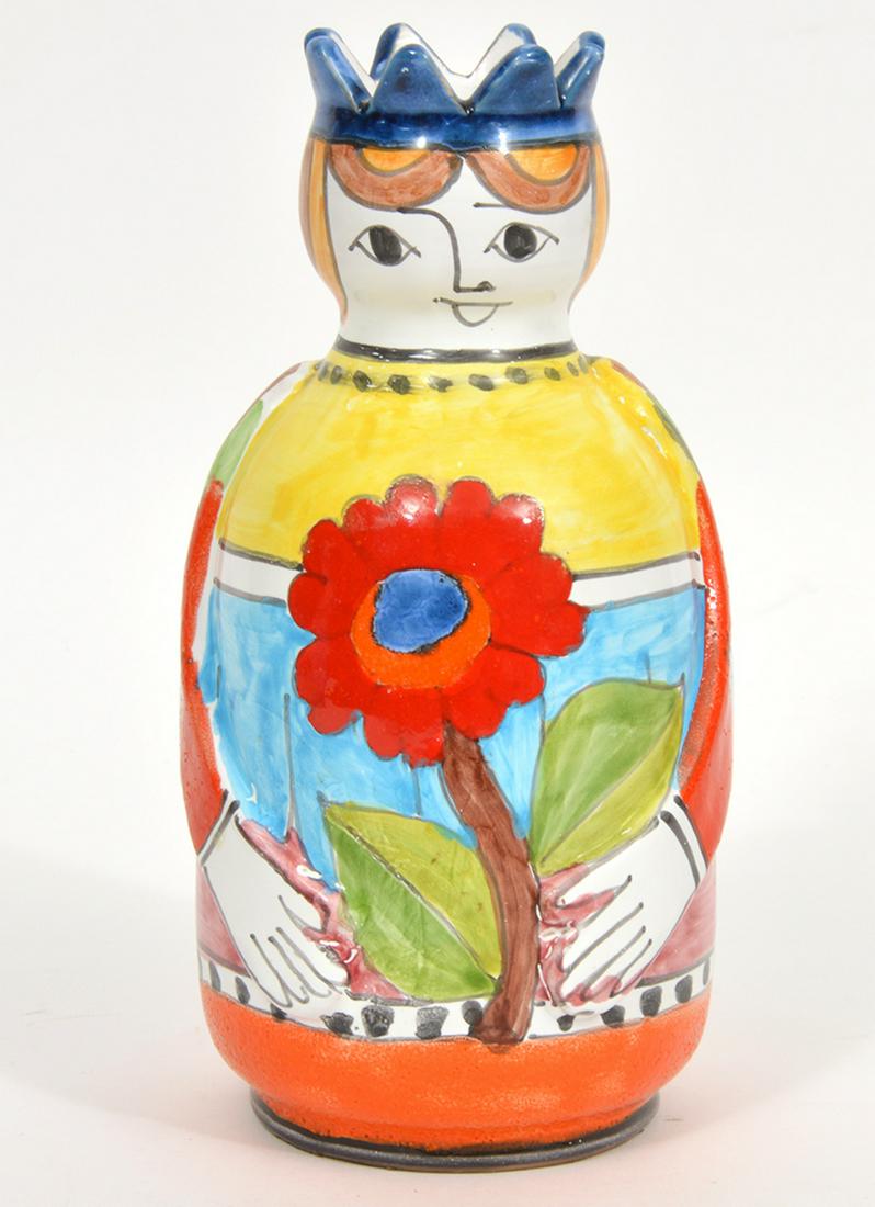 Nino Parrucca Italian Pottery Figural-shaped Vase (1 of 7)