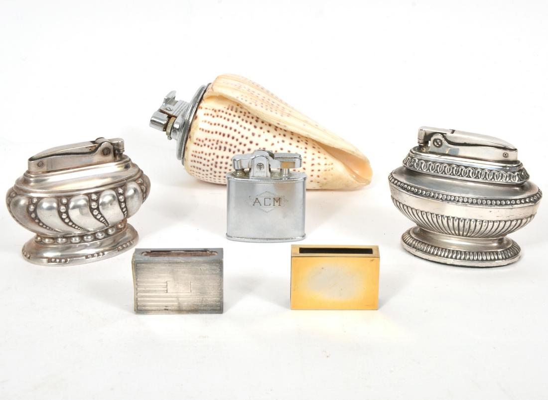 6 Assorted Lighters and 2 Matchbox Cases (1 of 10)