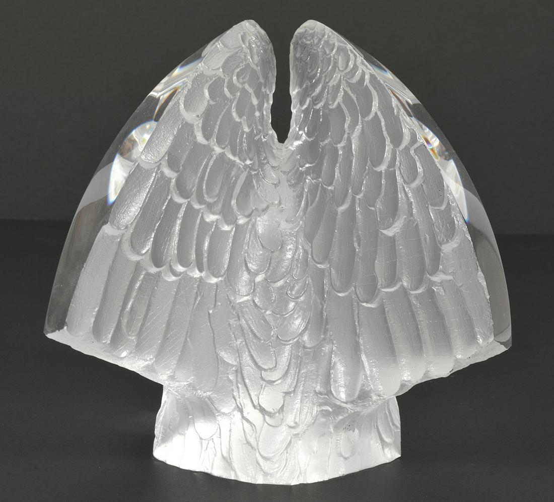 Steuben David Dowler #1172 1996 Eagle Sculpture (1 of 12)