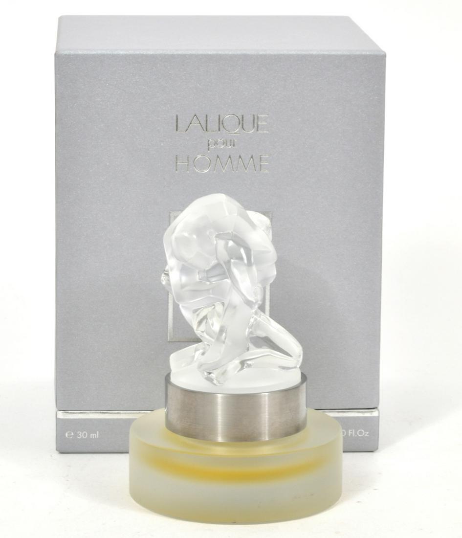 Lalique Perfume Flacon Collection 2009 'Wrestlers' (1 of 10)