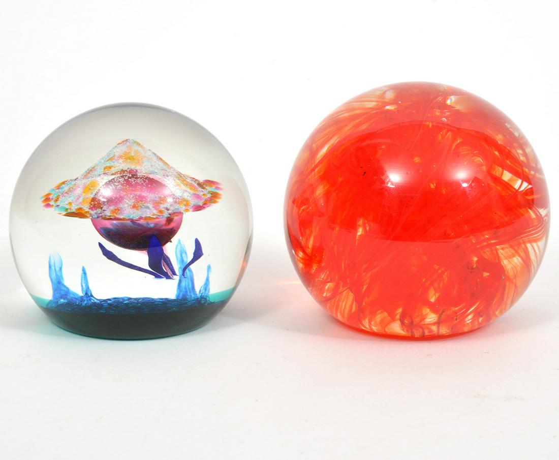 Caithness Scottish & Red Art Glass Paperweight (1 of 6)