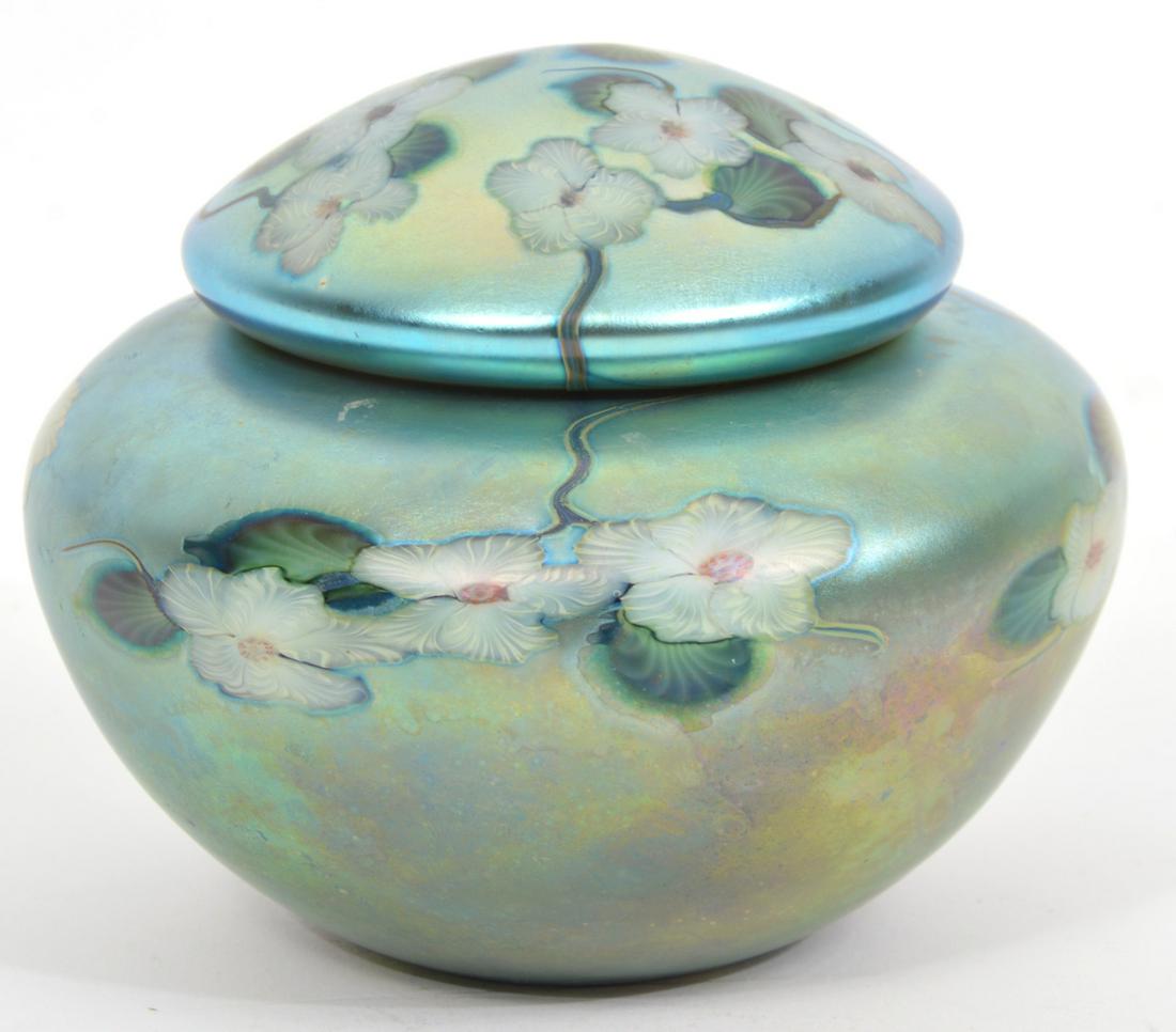 Daniel Salazar Lundberg Studios Art Glass Jar (1 of 8)