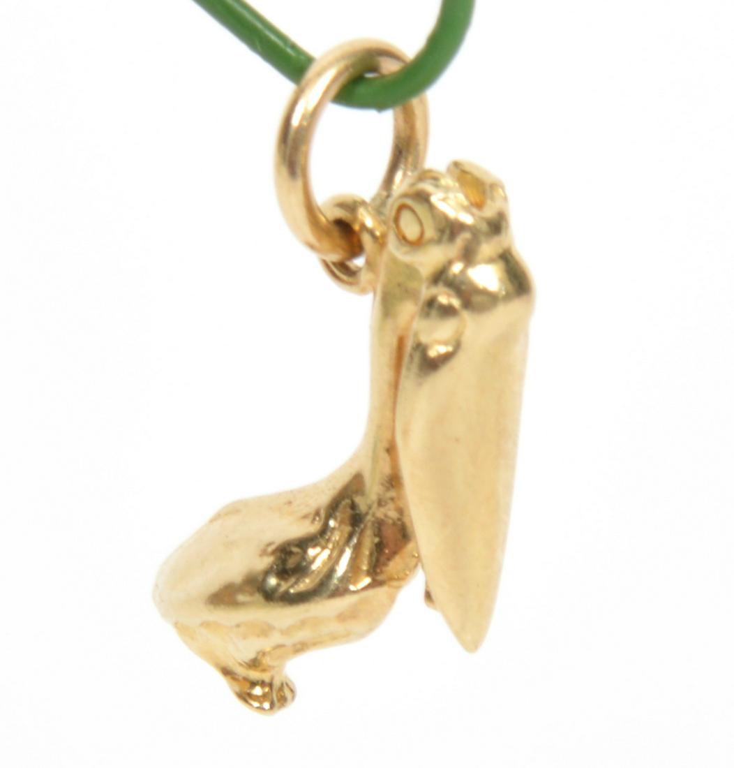 Pelican Pendant Charm in 14kt Yellow Gold (1 of 6)