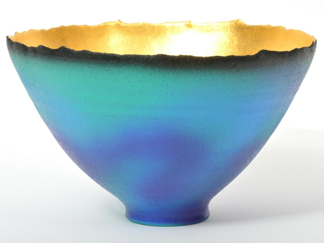 Cheryl Williams Blue-Green Gold Prosperity Bowl (1 of 9)