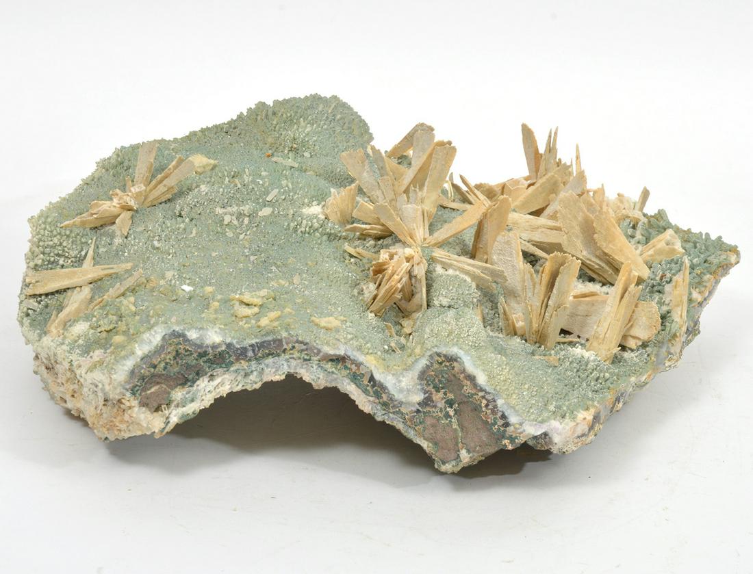 Seafoam Quartz With Mineral Needles Speciman (1 of 11)