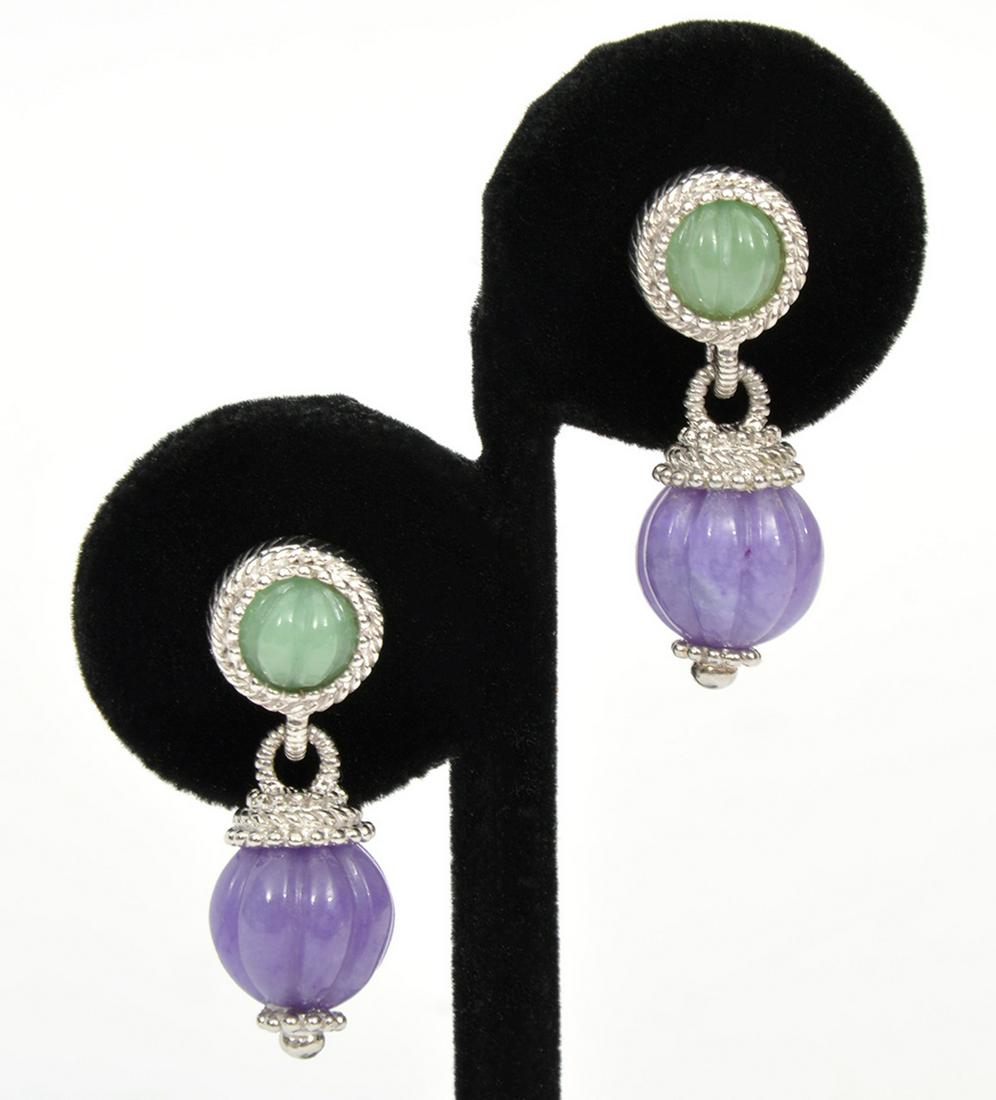 Judith Ripka Sterling Silver Earrings (1 of 6)