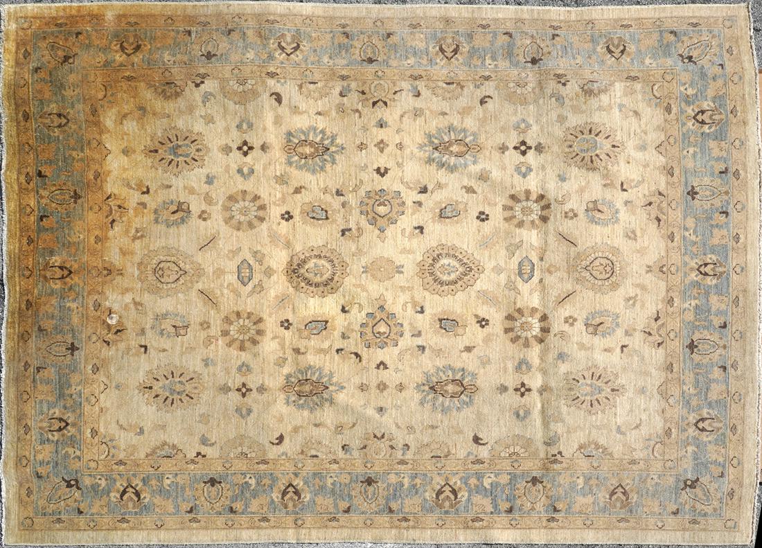 Oushak Pakistan Rug / Carpet 98" x 122" (1 of 8)