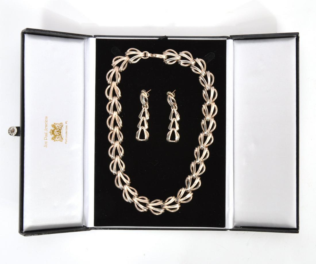 Robert Lee Morris Sterling Necklace & Earrings (1 of 12)