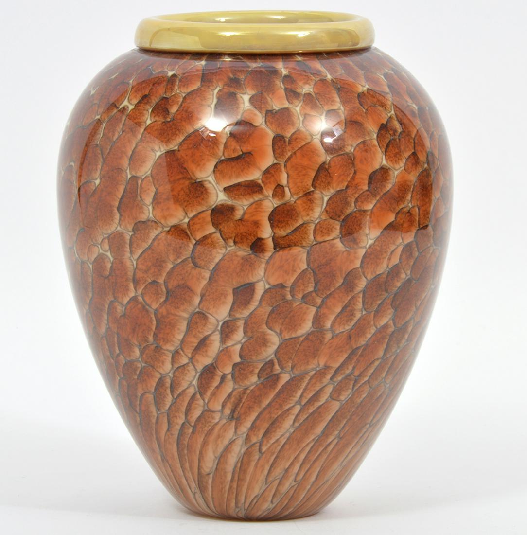 Cohn-Stone Signed Studio Art Glass Vase (1 of 6)