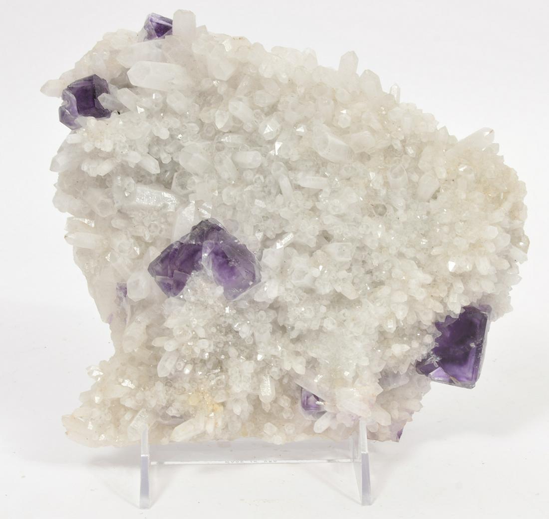 Quartz, Amethyst and Pyrite Specimen (1 of 10)