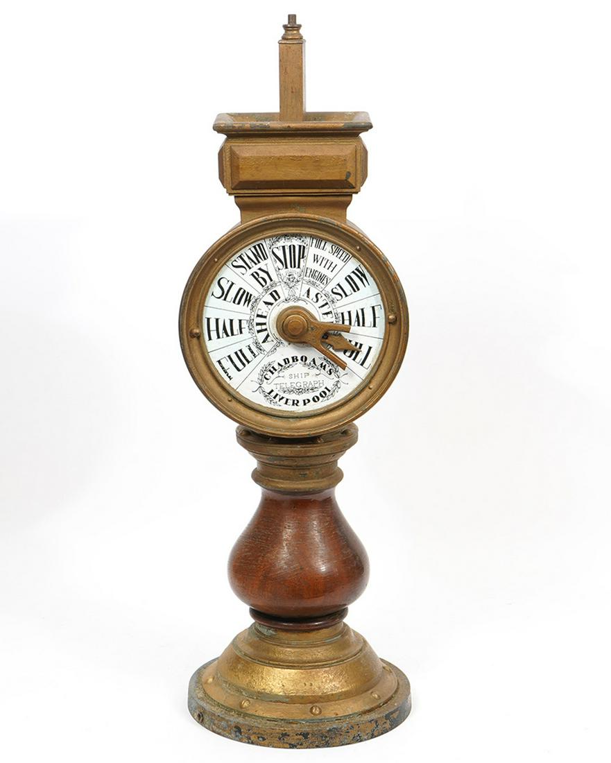 Brass Chadboam Liverpool Ship Telegraph Lamp (1 of 6)