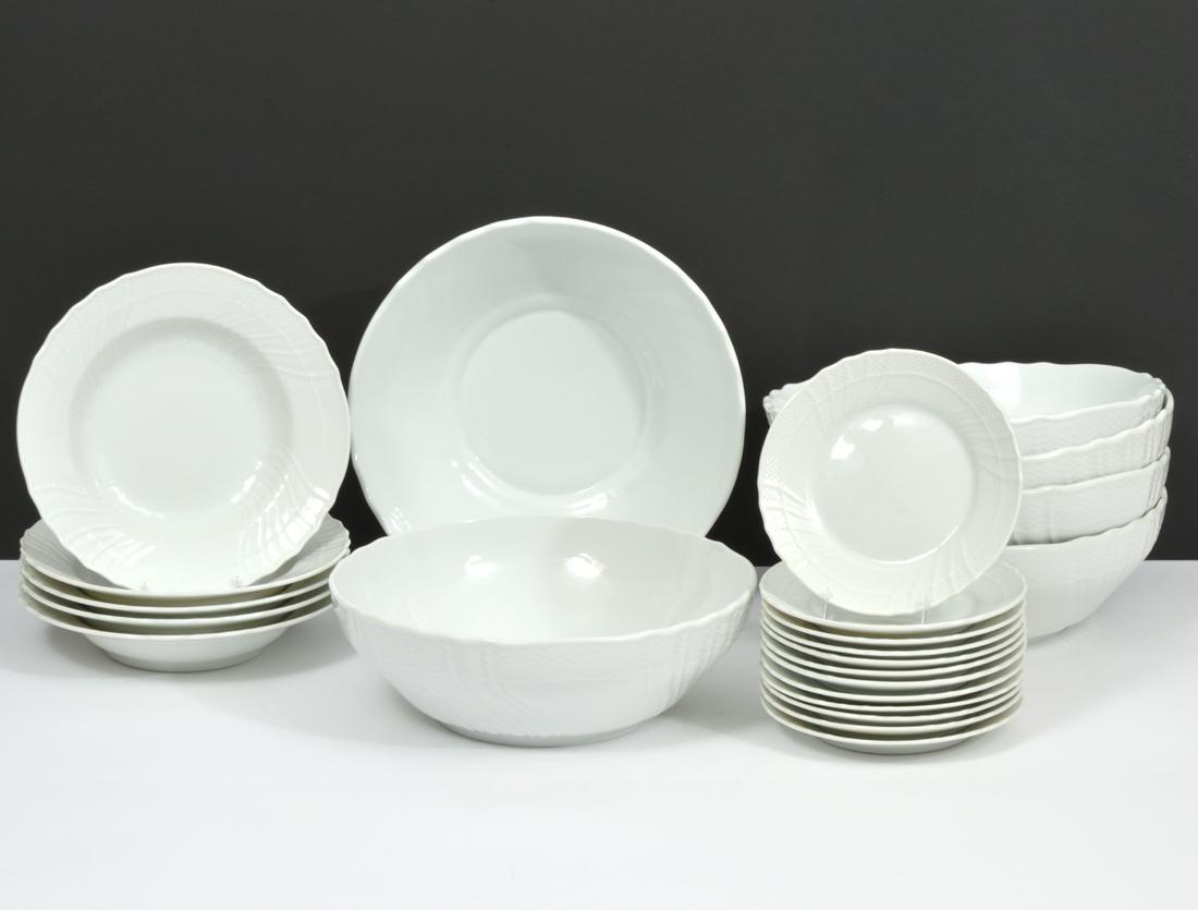 23 Pc Ginori Bianco Vecchio Bowls & Bread Plate (1 of 10)