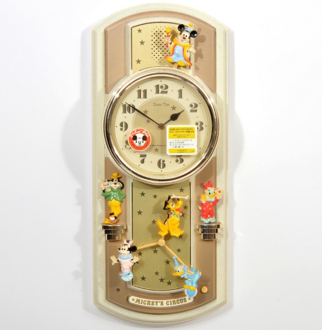 Japanese Disney Time Mickey's Circus Wall Clock (1 of 6)