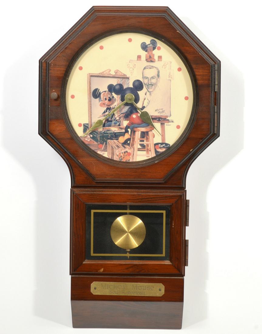 Disney Mickey 'Mouse Self-Portrait' Wall Clock (1 of 5)