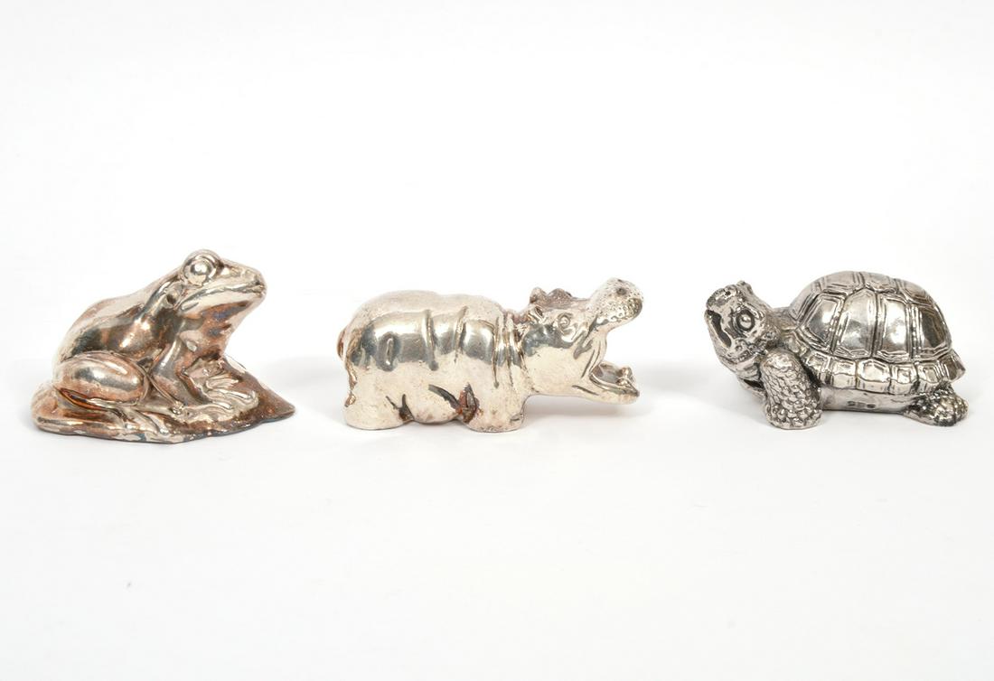 Lot of 3 Sterling Silver Animal Figurines (1 of 9)
