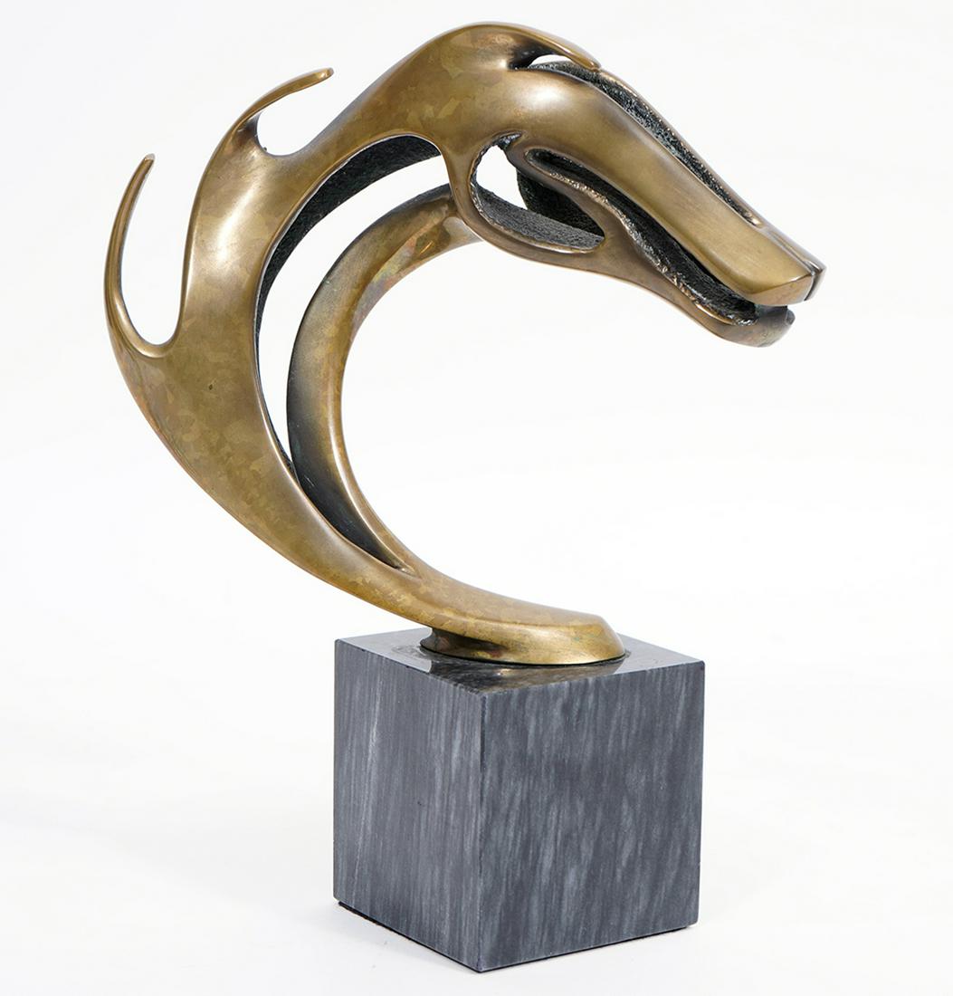 Bob & Tom Bennett Abstract Bronze Sculpture (1 of 6)