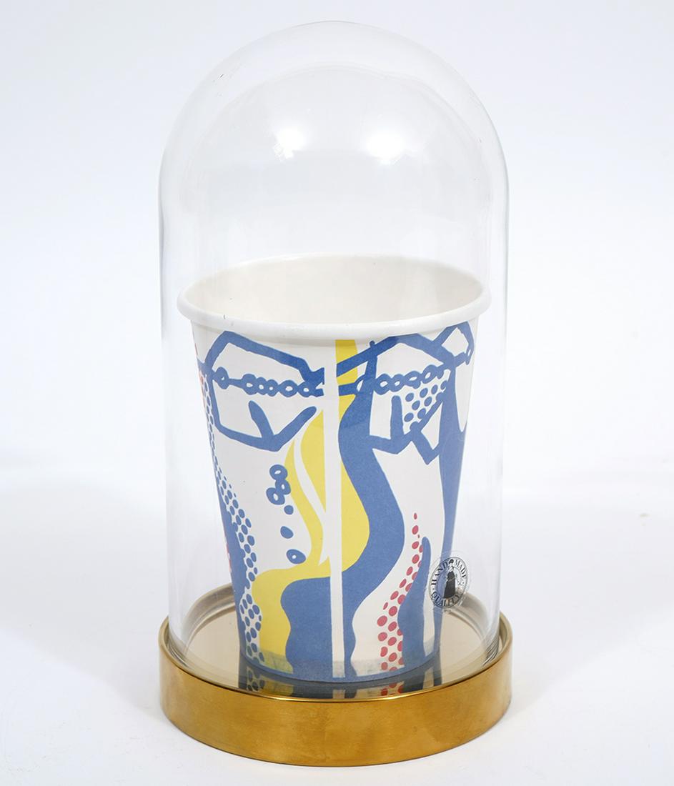 Barneys Roy Lichtenstein Screen Printed Cup (1 of 5)