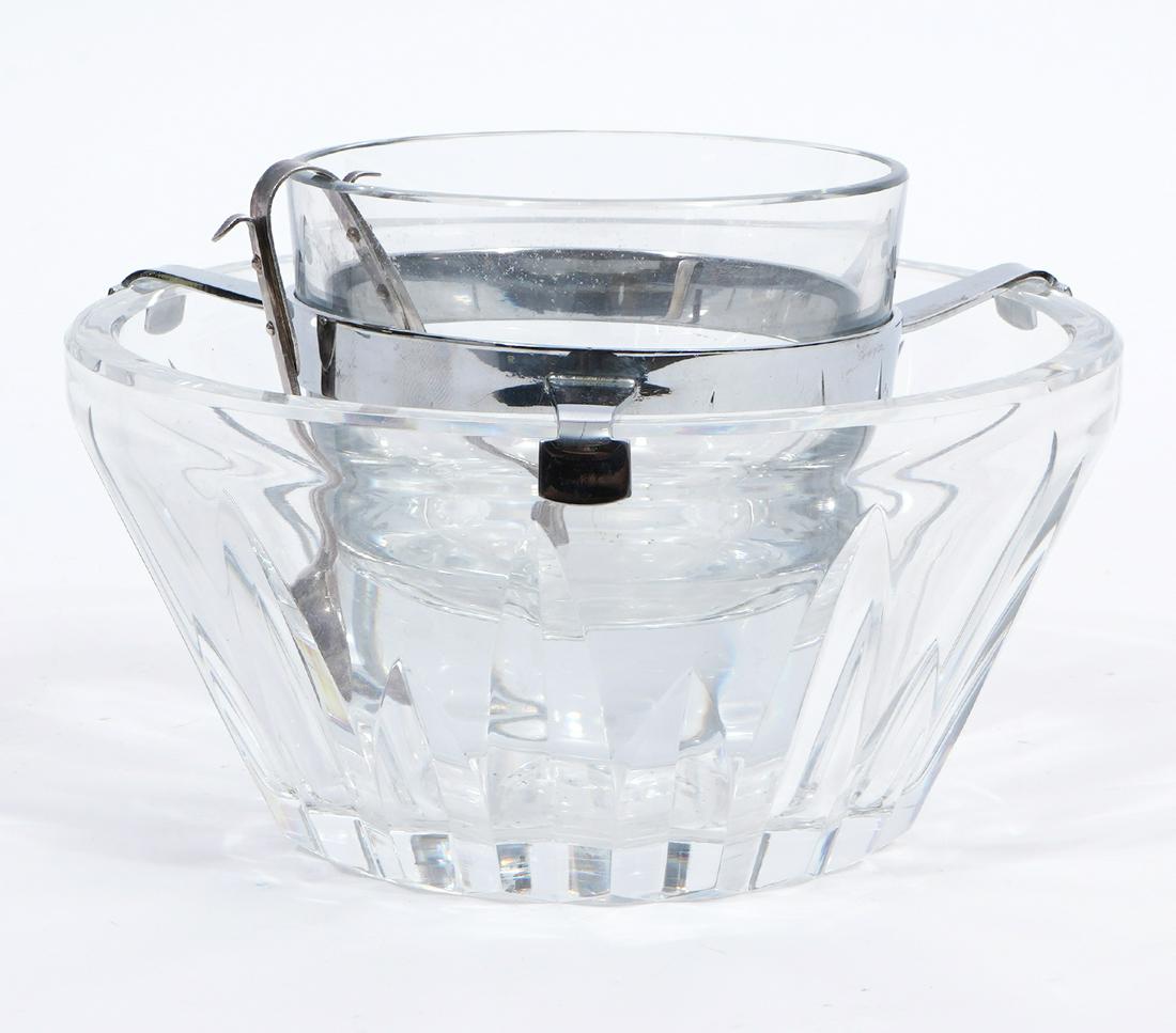 Baccarat Crystal Caviar Serving Dish With Tongs (1 of 7)