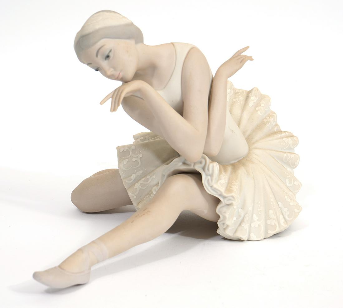Lladro Bisque Porcelain Ballerina Figure (1 of 7)