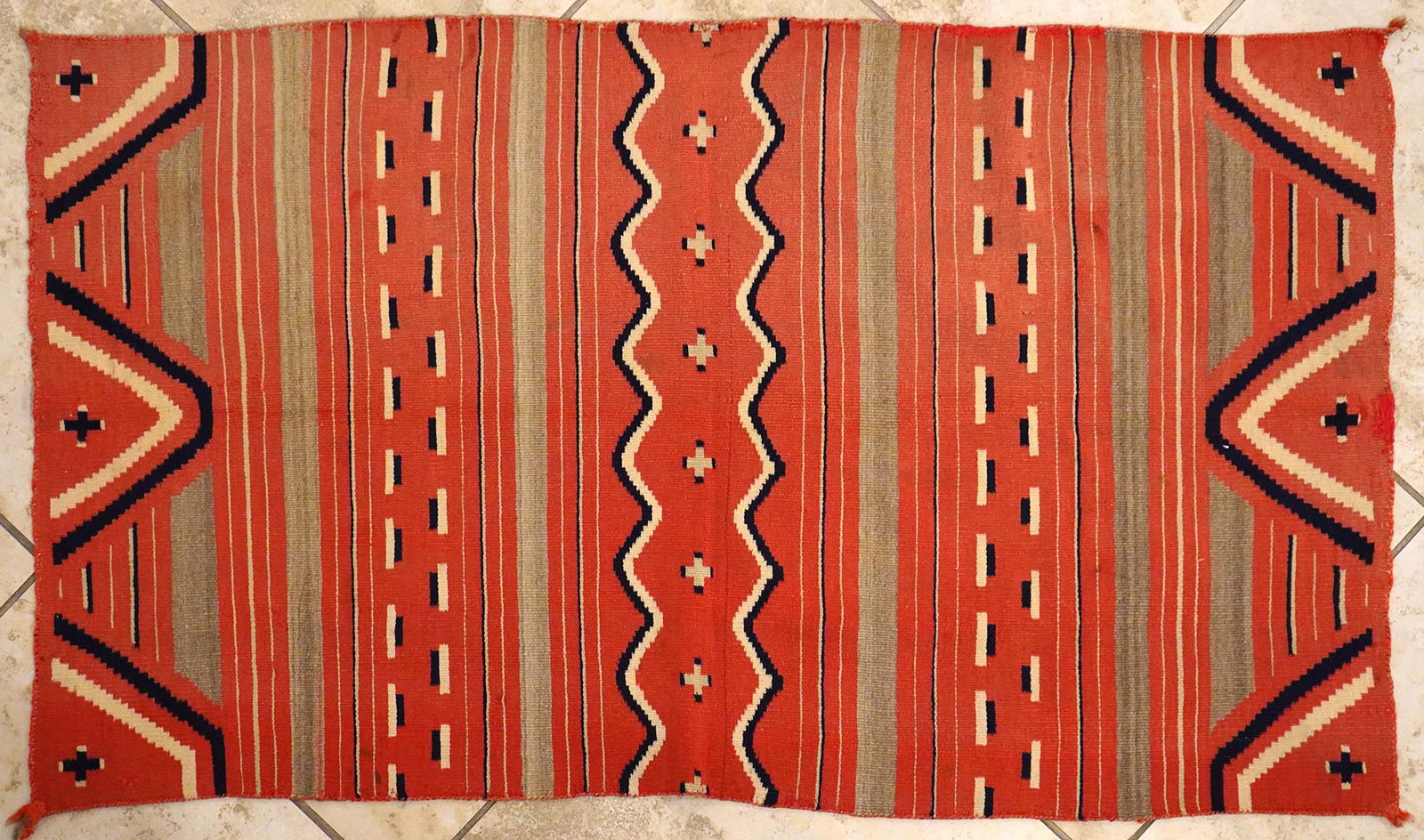 Native American Navajo Tribe Saddle Blanket (1 of 19)