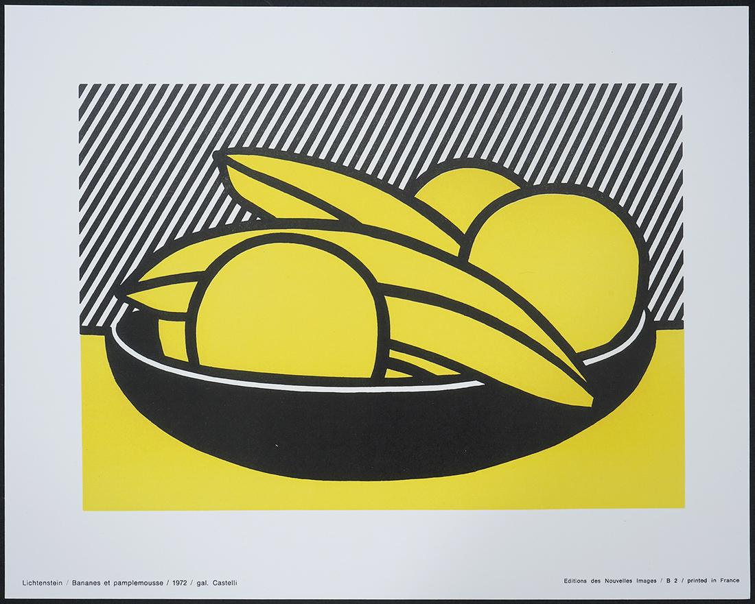 Roy Lichtenstein 'Bananas' Offset Lithograph (1 of 8)
