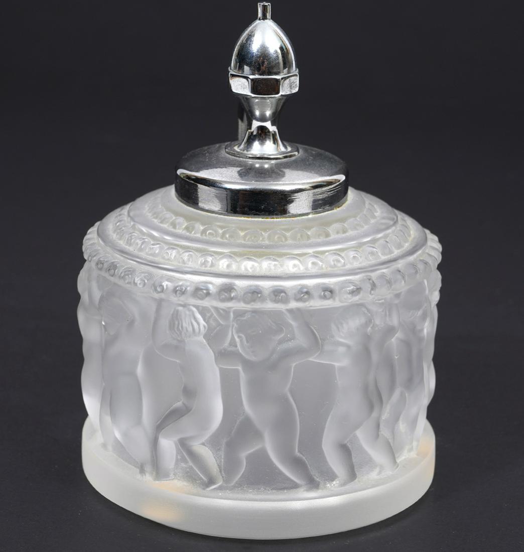 Lalique 'Les Enfants' Perfume Bottle w/ Atomizer (1 of 8)