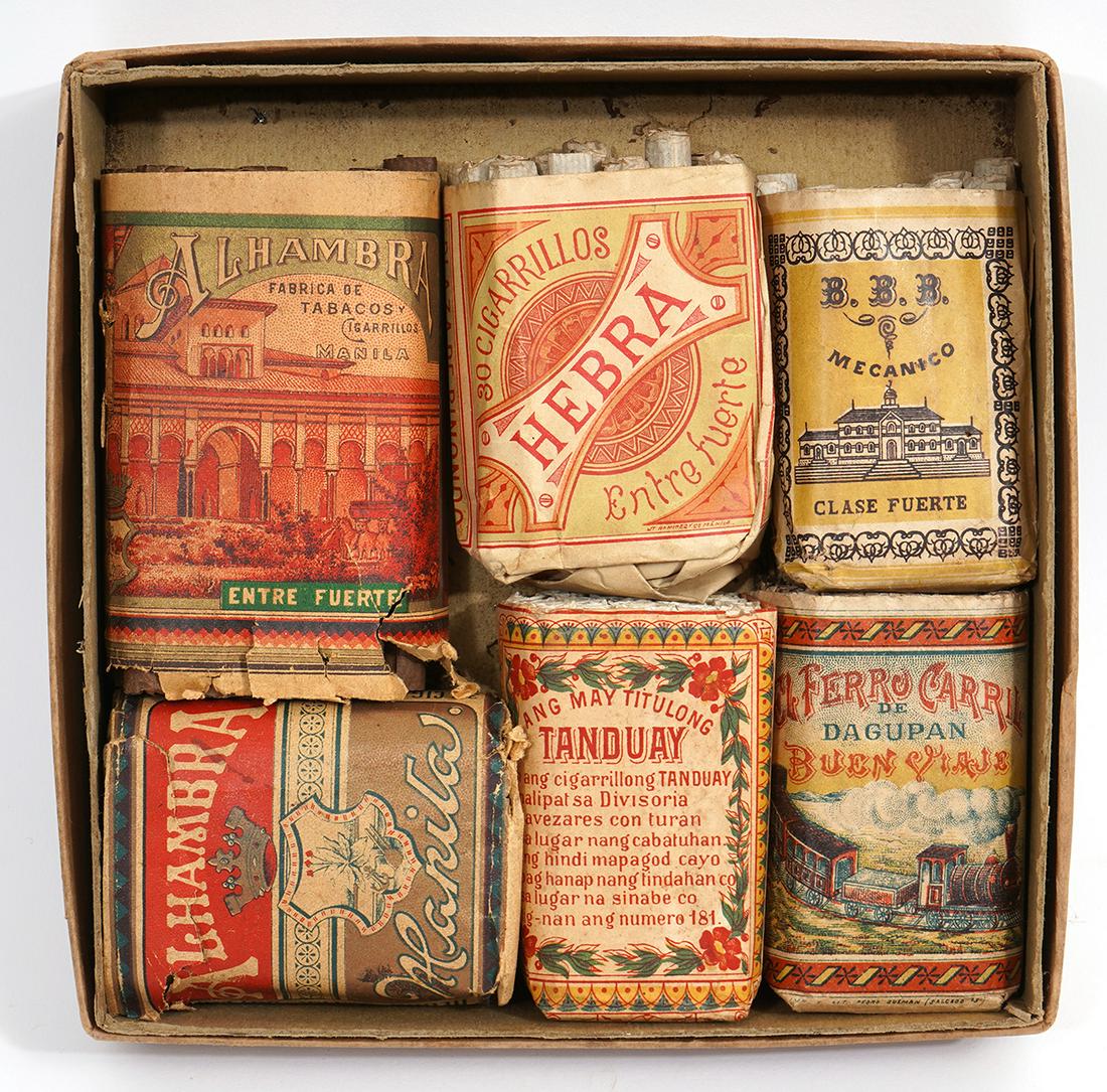 Group of Six Vintage Cigarillo Packs (1 of 4)