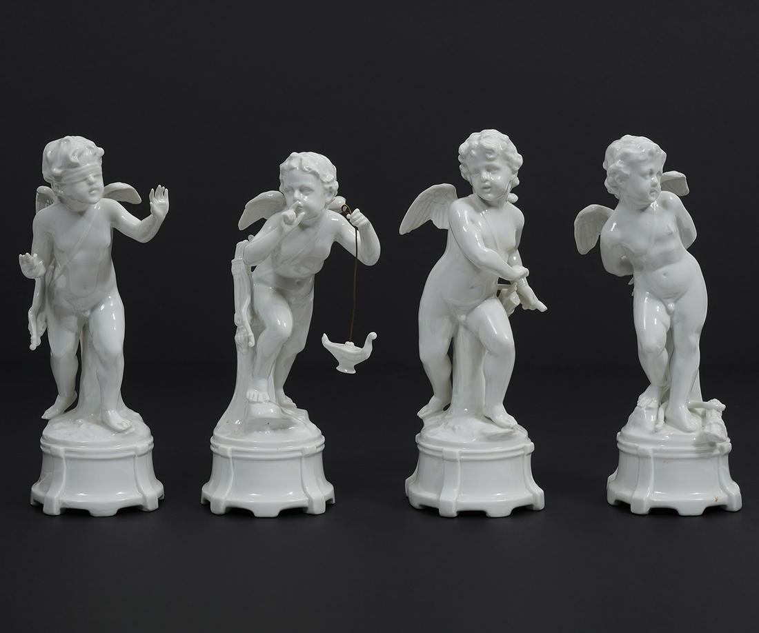 4 Capodimonte Ginori Blanc de Chine Puttis (1 of 9)