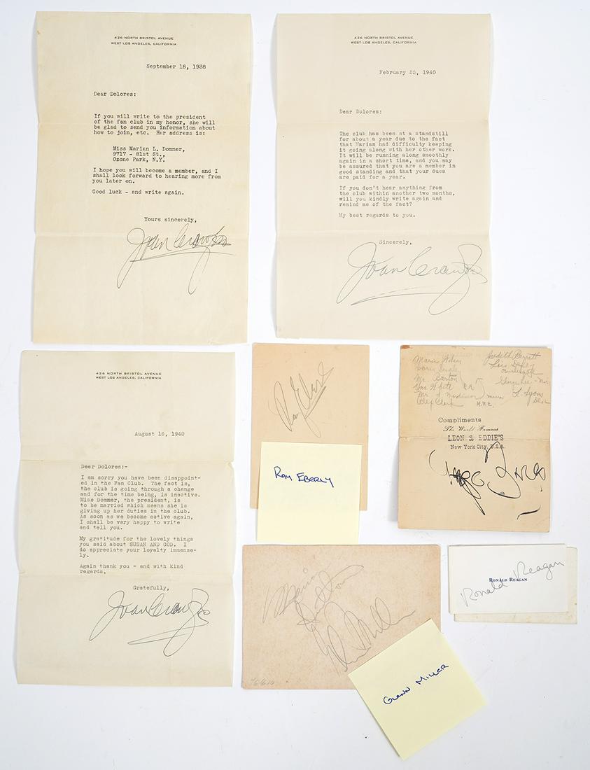 Signed J. Crawford, G. Miller, Reagan, Ray Eberly (1 of 5)