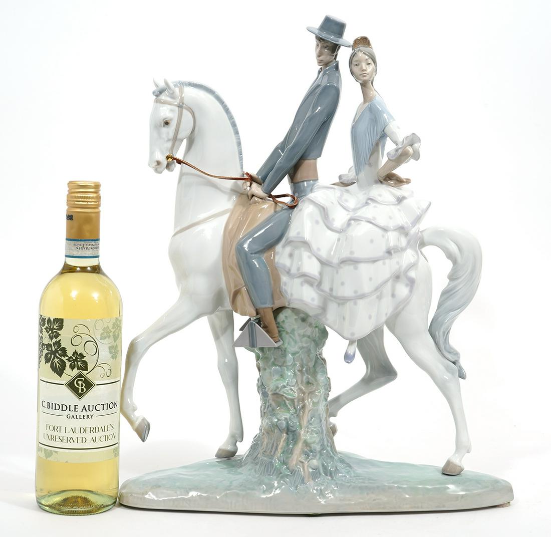 Lladro Andalusians Group Large Figurine #4647 (1 of 7)