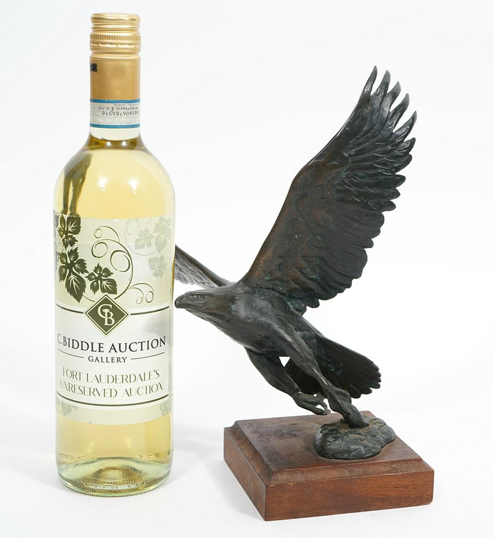 Chester Comstock Bronze Eagle Sculpture (1 of 8)